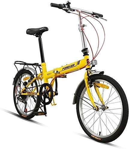 Plegables : Variable Speed ​​Bicicletas Bicicletas Plegables Adult Light Shift portátil de 20"Bicicletas Plegables Bicicletas Plegables