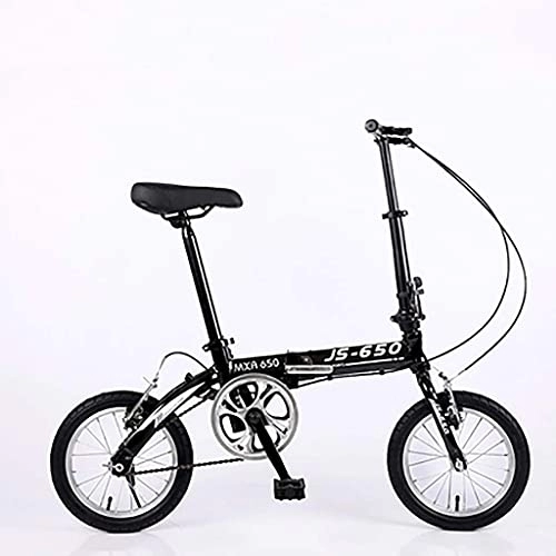 Plegables : XBSXP Bicicleta Plegable Bicicleta Plegable de 18 Pulgadas Modelos para Hombres y Mujeres Bicicleta Plegable Ligera Bicicleta de aleación de Aluminio Bicicleta portátil de una Sola veloc