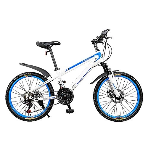 Plegables : XiXia X Bicicleta de montaña Acero de Alto Carbono Frenos de Doble Disco Estudiantes Masculinos y Femeninos Bicicleta 22 Pulgadas 21 Velocidad