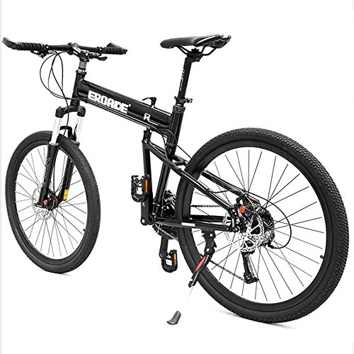 Plegables : XiXia X Bicicleta de montaña Plegable de 26 Pulgadas Bicicleta para Adultos Off-Road Aleacin de Aluminio Amortiguador Bicicleta 30 Velocidad Hombre