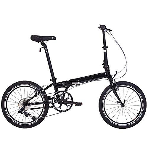 Plegables : XiXia X Bicicleta Plegable Bicicleta de montaña Velocidad Bicicleta de Estudiante Adulto 20 Pulgadas 8 Velocidad