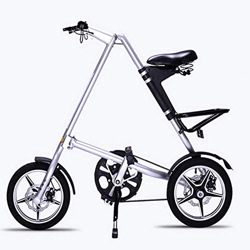 Plegables : YOUSR Bicicleta Plegable De 16 Pulgadas - Bicicleta Plegable para Adultos Bicicleta De Aleación De Aluminio Bicicleta para Niños Scooter Plegable para Mujer De 16 Pulgadas White 16inches
