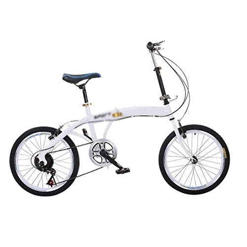 Plegables : YWSZJ Bicicleta Plegable 20 Pulgadas Amortiguador Coche Niño Niña Adulto Princesa Coche Juvenil, Mini Bicicleta Plegable Ligera