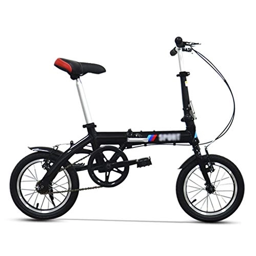 Plegables : YYSD Bicicleta Plegable Cuadro de Aluminio Ligero Mini Bicicleta Compacta para Mujer con Guardabarros
