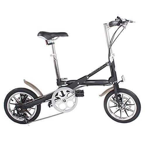 Plegables : ZPEE 16 Pulgadas 7 Velocidad Variable Aluminio Bicicleta Plegable, Portátil Ultra-luz Bicicleta Plegable De Viajero, Bicicleta Plegable Bicicleta Al Aire Libre Camino Adultos