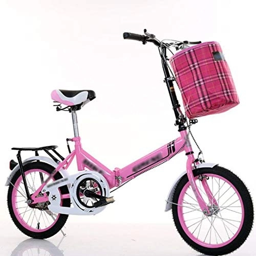 Plegables : ZXC Bicicletas para niños Bicicletas de Pedales para niños y niñas Las Bicicletas Plegables de 20 Pulgadas viajan al Aire Libre para un Uso Conveniente