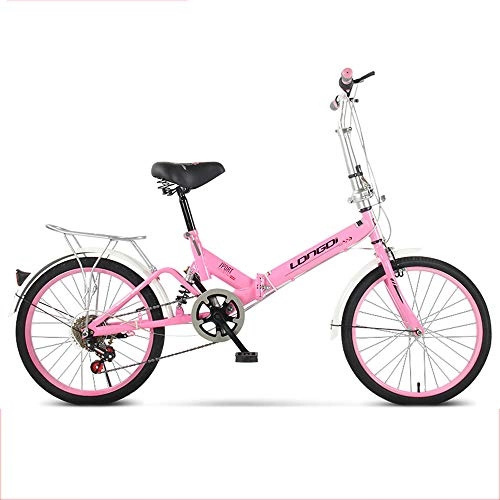 Plegables : ZYD Bicicleta Plegable de 20 Pulgadas, Bicicleta Plegable Antideslizante, Bicicleta Masculina y Femenina, su Buen ayudante