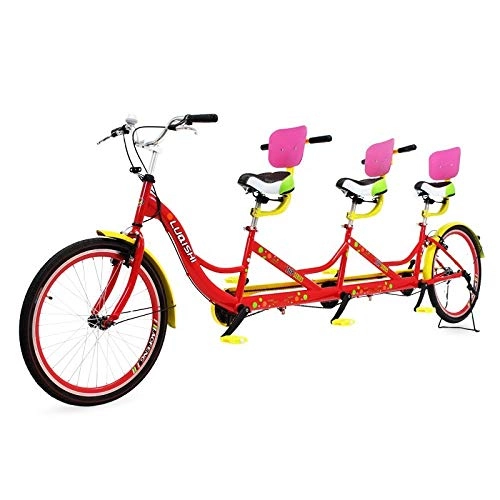 Tándem : Riscko Bicicleta Tndem para Tres Personas Tan02