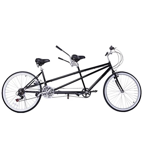 Tándem : WLL-DP Bicicleta Tándem para Viajes De Ocio, Actividades para Padres E Hijos / Equitación En Pareja, Marco De Vehículo Universal De Acero con Alto Contenido De Carbono, Bicicleta De Velocidad Variable