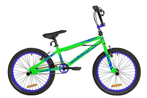 BMX Bike : Atala BMX 2019 Freestyle Spitfire 20", 1 speed, Neon Green - Blue