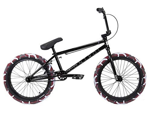 BMX Bike : Cult Control 20" 2020 BMX Freestyle Bike (20.75" - Black)