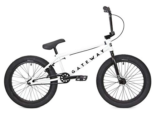 BMX Bike : Cult Gateway 20" 2020 BMX Freestyle Bike (20.5" - White)