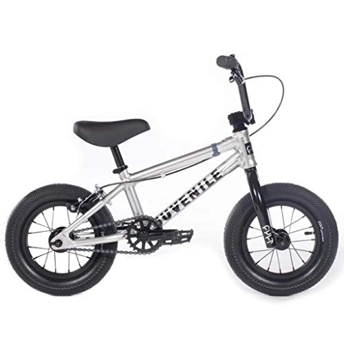 BMX Bike : CULT Juvenile 12" A 2020 Complete BMX - Silver / Black