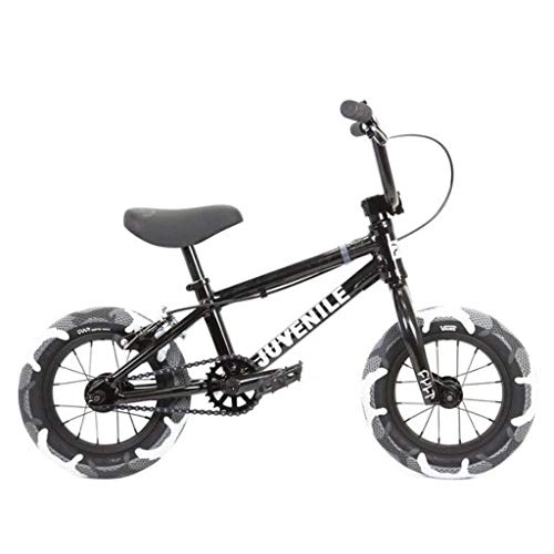 BMX Bike : CULT Juvenile 12" B 2020 Complete BMX - Black / Grey Camo