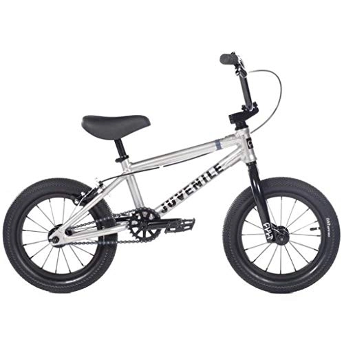 BMX Bike : CULT Juvenile 14" A 2020 Complete BMX - Silver / Black