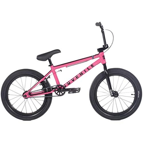 BMX Bike : CULT Juvenile 18" B 2020 Complete BMX - Ruby Red / Black