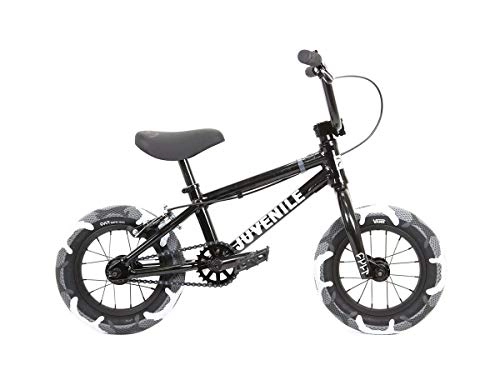 BMX Bike : Cult Juvi 12" 2020 BMX Freestyle Bike (13.25" - Black)