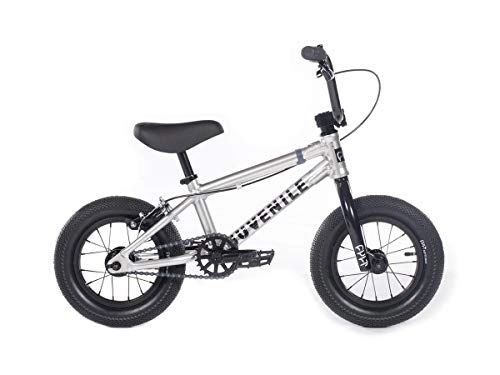 BMX Bike : Cult Juvi 12" 2020 BMX Freestyle Bike (13.25" - Silver)
