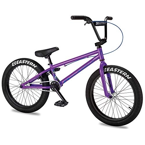 BMX Bike : Eastern Bikes Eastern BMX Bikes - Cobra Model 20 Inch Bike. Lightweight Freestyle Bike Designed by Professional BMX Riders at (Purple)