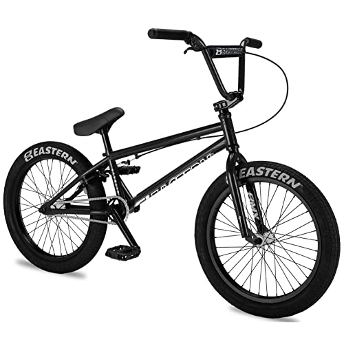 BMX Bike : Eastern Bikes Javelin 20-Inch BMX Bike, Black, Chromoly Down & Steerer Tube