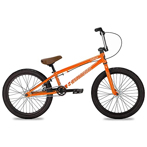 BMX Bike : Eastern Bikes Lowdown 20-Inch BMX, Hi-Tensile Steel Frame (Orange)
