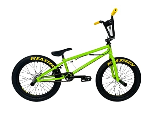 BMX Bike : Eastern Bikes Orbit 20-inch BMX Bike, Chromoly Down & Steerer Tube (Green)