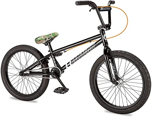 BMX Bike : Eastern Bikes Paydirt 20-Inch BMX, Black, Hi-Tensile Steel Frame
