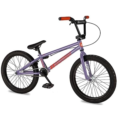 BMX Bike : Eastern Bikes Paydirt 20-Inch BMX, Hi-Tensile Steel Frame (Light Purplish & Orange)