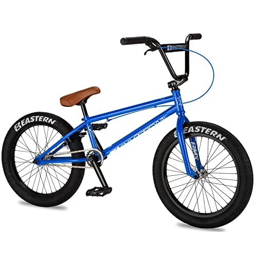 BMX Bike : Eastern Bikes Traildigger 20-Inch BMX Bike, Blue, Full Chromoly Frame
