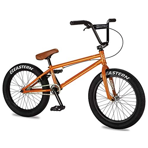 BMX Bike : Eastern Bikes Traildigger 20-Inch BMX Bike Full Chromoly Frame (Orange)