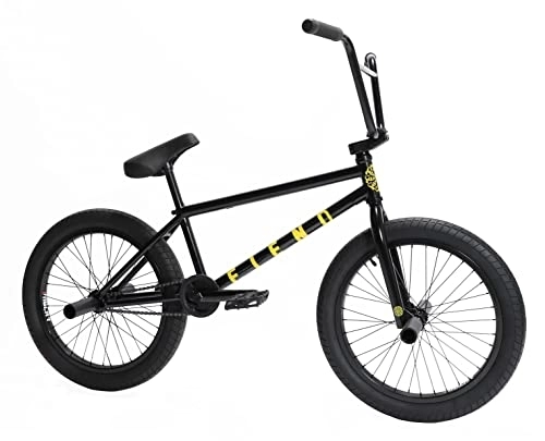 BMX Bike : Fiend BMX ED Black Type CV Freestyle BMX, 20.75 Inch TT