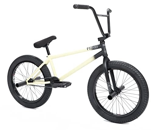 BMX Bike : Fiend BMX Flat Tan / Black Type A Freestyle BMX, 21 inch TT