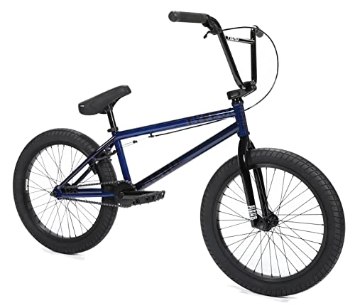 BMX Bike : Fiend BMX Gloss Trans Blue Type O Freestyle BMX, 20.5 Inch TT