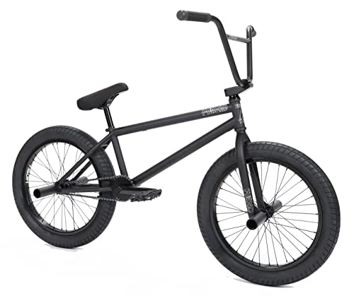 BMX Bike : Fiend BMX Unisex - Adult Type A Flat Black Freestyle BMX, 21" TT