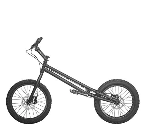 BMX Bike : GASLIKE Adult Fancy Climbing Bike, Suitable For Beginner-Level to Advanced Riders Street BMX Bikes, Stunt Action Rock Climbing Bicycle, 20-Inch Wheels, Black