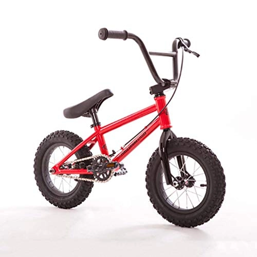 BMX Bike : GASLIKE Complete BMX Bikes for Kids, High Carbon Steel U Handlebars And Rubber Grips / Nylon Plastic Pedals / One-Piece Sponge Seat / CST 12 2.4 Inch Tires