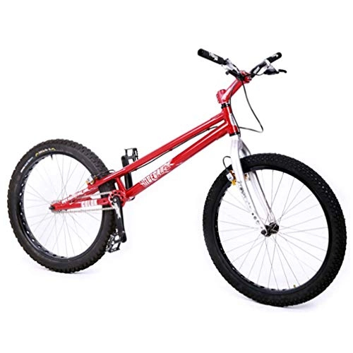 BMX Bike : GASLIKE Trial Bike 24 Inch BMX Jump Bike, Aluminum Alloy Frame And Front Fork, Brakes: Front And Rear MAGURA-HS33 Oil Brakes