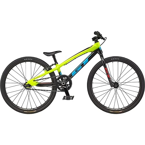 BMX Bike : GT Speed Series Micro 2021 Complete BMX Bike - Neon Yellow