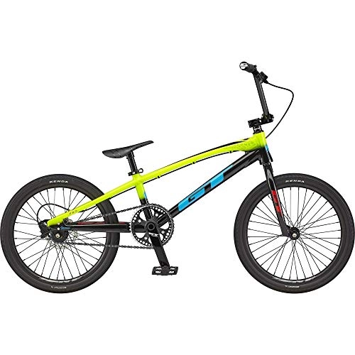 BMX Bike : GT Speed Series Pro 2021 Complete BMX Bike - Neon Yellow