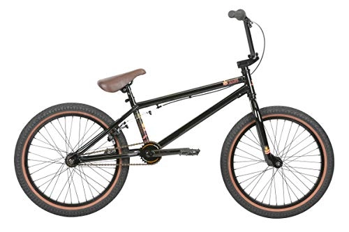 BMX Bike : Haro Leucadia 20" 2019 BMX Freestyle Bike (20.5" - Gloss Black)