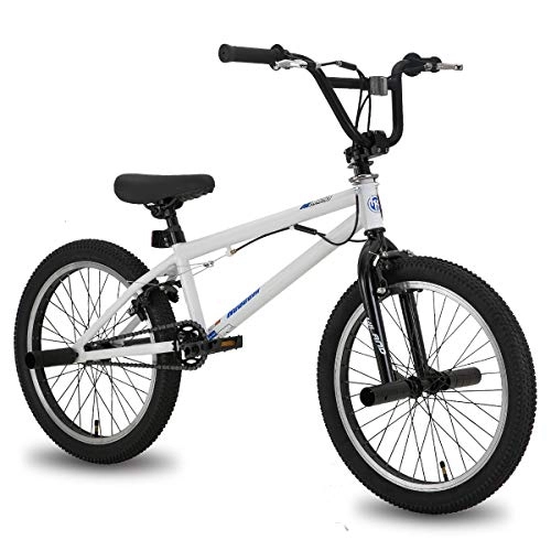 BMX Bike : Hiland 20'' BMX Freestyle Bike for Boys with 360 Degree Gyro & 4 Pegs