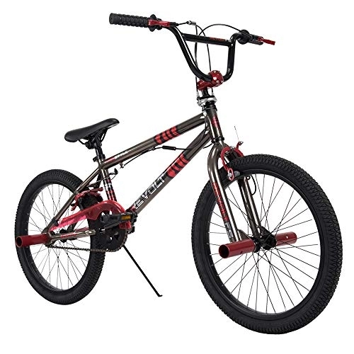 BMX Bike : Huffy 20" Revolt Boys’ BMX Bike, Ages 5-9, Rider Height 44-56