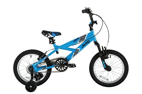 BMX Bike : JEEP Kids' TR16 Bmx 16 inch wheel Bike, Blue