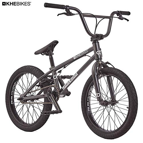 BMX Bike : KHE BMX Bicycle - Chris Bhm - Black Chrome - Weighs just 11.45kg
