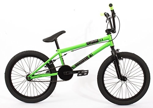 BMX Bike : KHE BMX Bike Bar Code Green Only 11, 3kg.