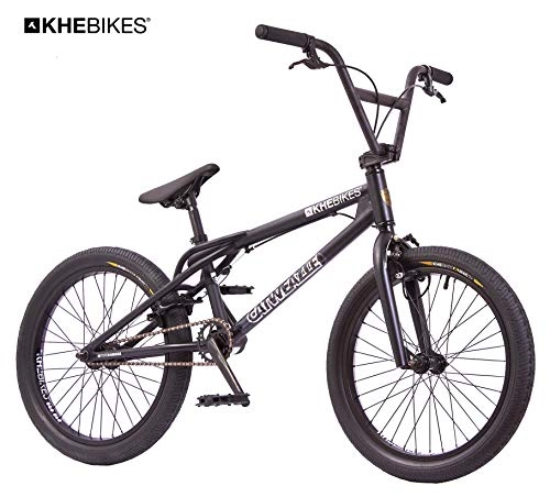 BMX Bike : KHE BMX Bike CATWEAZLE Patented Affix 360 Rotor 20 Inches Black Only 11.4 kg