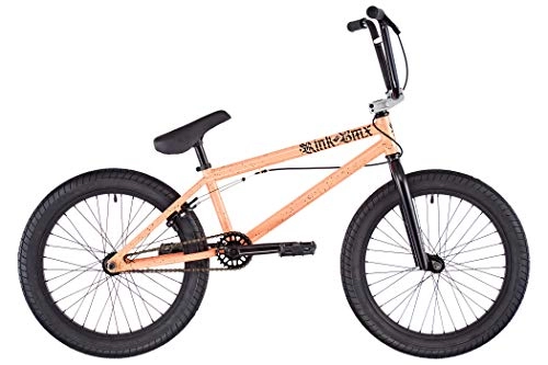 BMX Bike : Kink Curb 20" 2020 BMX Freestyle Bike (20" - Gloss Cantaloupe Splatter)