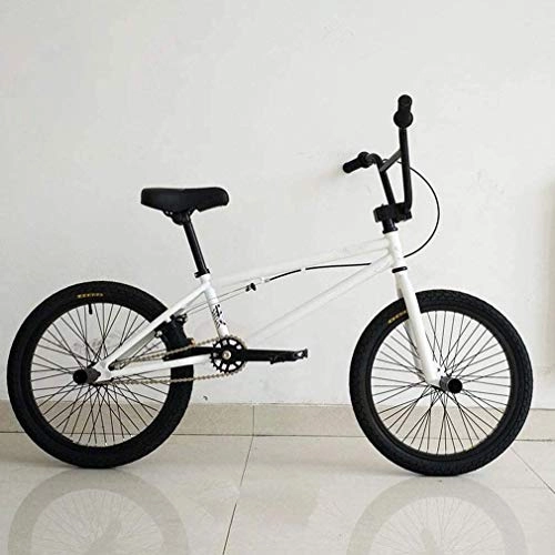 BMX Bike : LBYLYH Mini BMX biking, BMX race bike for beginners to advanced, lightweight frame made of carbon steel, 16 to 20-inch wheels, D