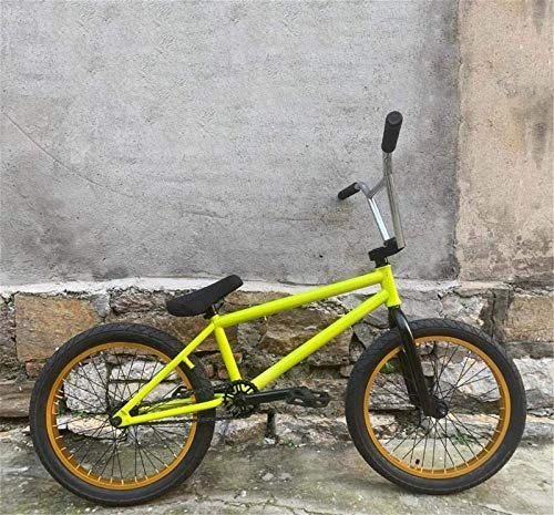 BMX Bike : Leifeng Tower Lightweight Adult Stunt Action BMX Bike, Freestyle BMX Bicycle Suitable For Beginner-Level to Advanced Riders Steel Frame Street BMX Bikes 20-Inch Inventory clearance (Color : A)