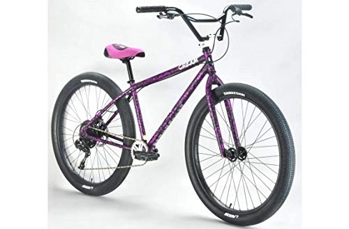 BMX Bike : Mafiabike Bomma 27.5 Inch Purple Splatter Wheelie Bike